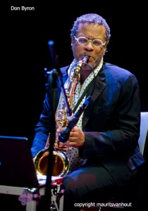 Don Byron deed ook mee tijdens "Lotz of music".
