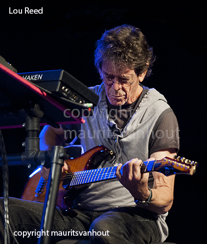 Lou Reed live at Jazz Middelheim 2009. copyright mauritsvanhout