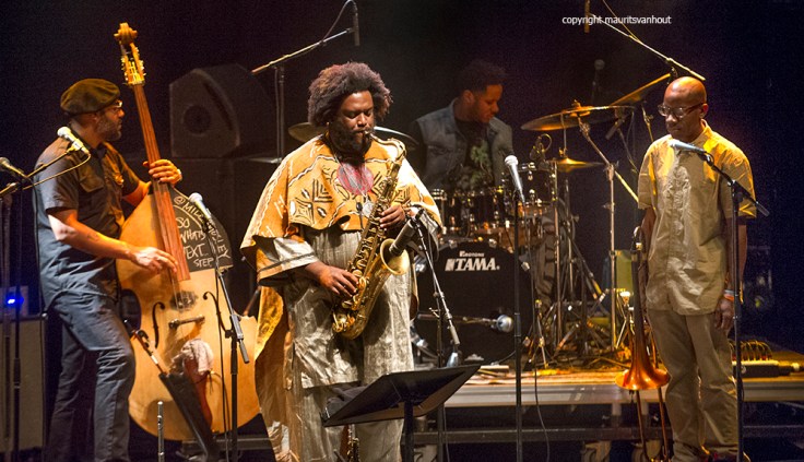 Eindhoven, 7 november 2015 So Whats next festival editie 2015. Foto: Kamasi Washington