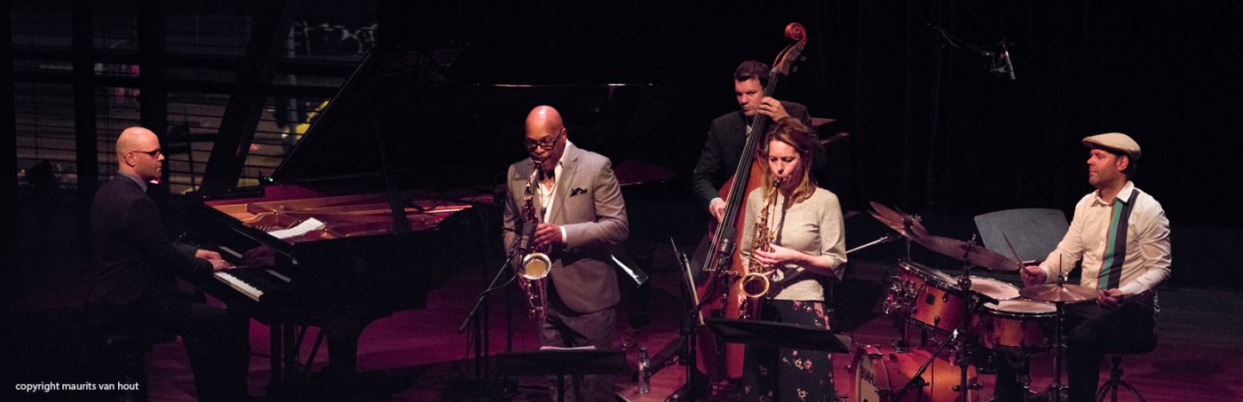 Trio Vein together with Greg Osby and Tineke Postma in Amsterdam Bimhuis