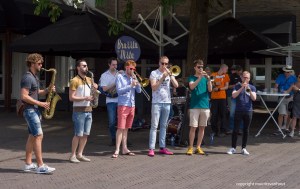 Brassta Vista wist het publiek goed te vermaken in de binnenstad van Breda