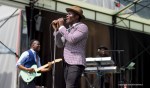 Steffen Morrison had een prima optreden op Breda Jazz ondanks de hitte en de beperkte hoeveelheid publiek.