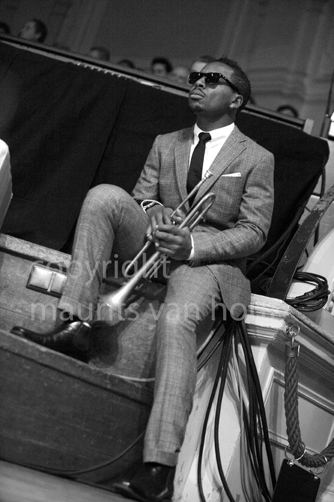 Roy Hargrove trad op 1-11-2008 op in het concertgebouw in Amsterdam