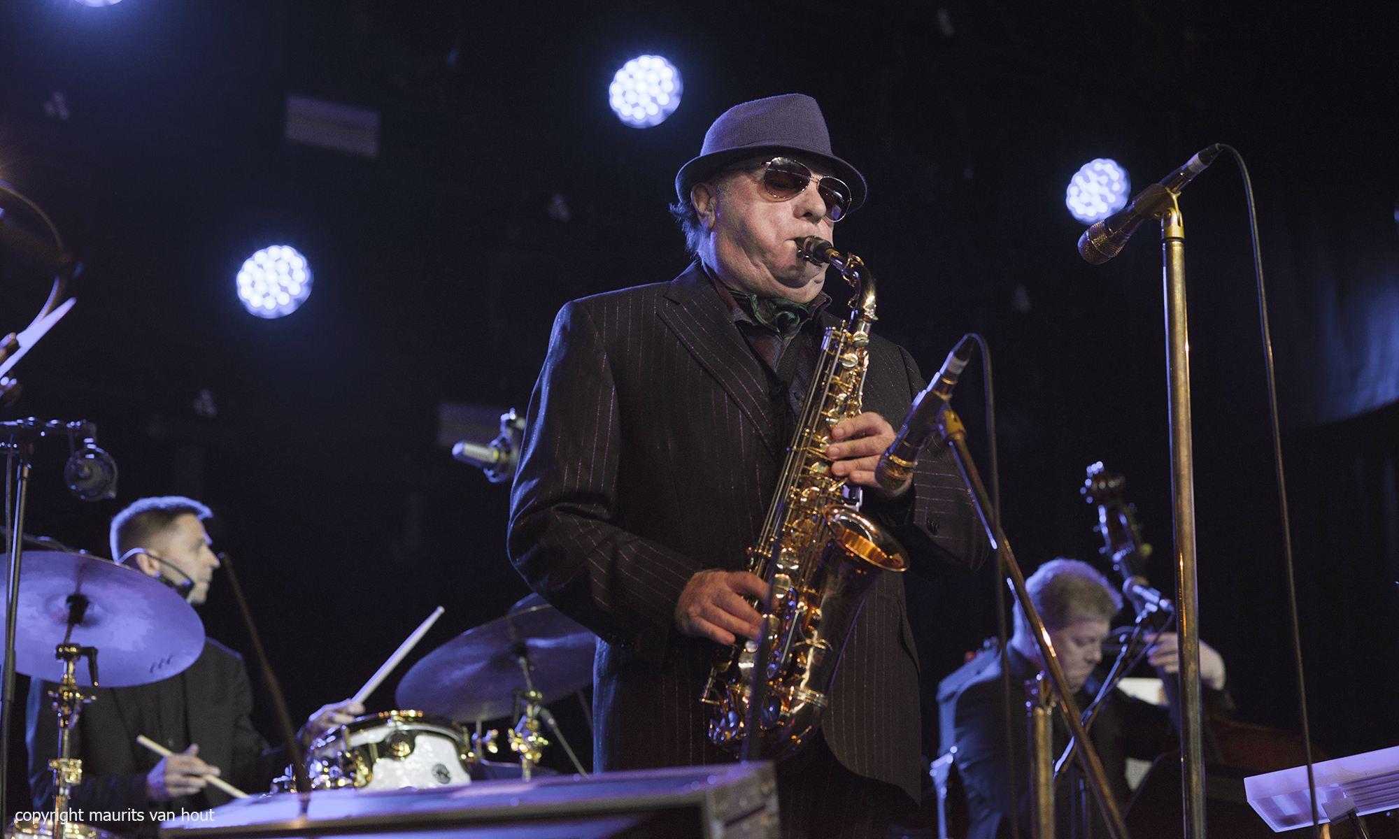 Van Morrison treedt op tijdens Jazz Middelheim 2017