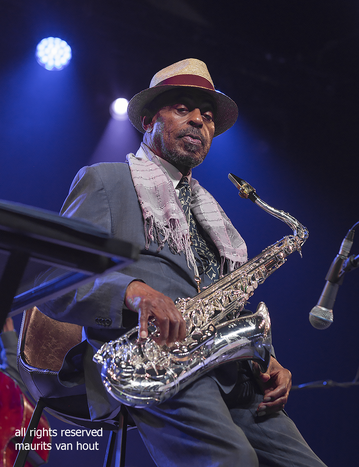 Archie Shepp by Maurits van Hout